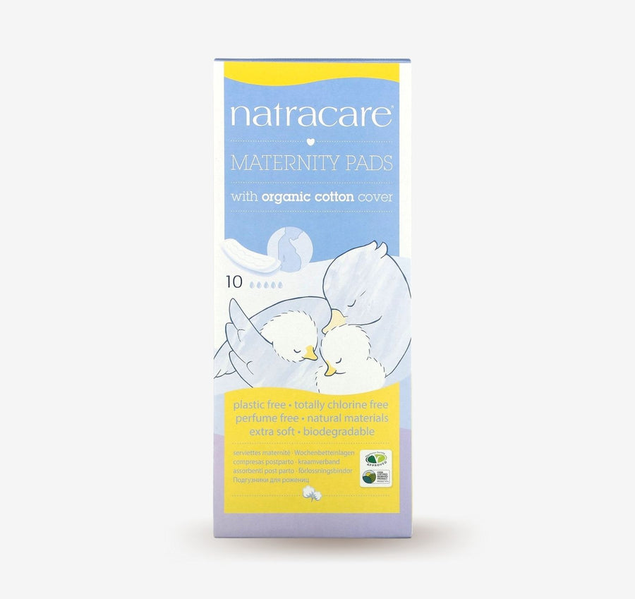 Natracare Maternity Pads for postpartum care